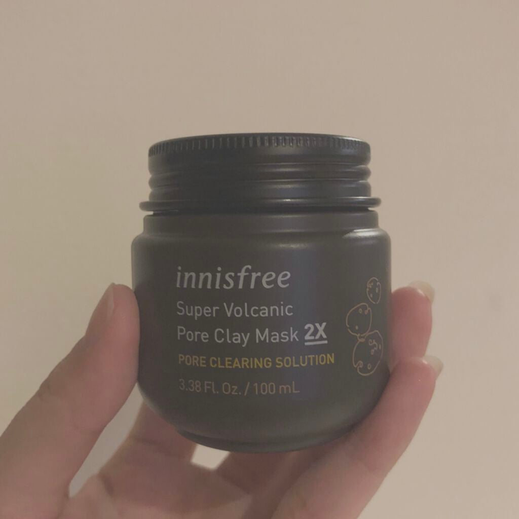 スーパーヴォルカニック ポア クレイマスク/innisfree/洗い流すパック・マスクを使ったクチコミ(1枚目)