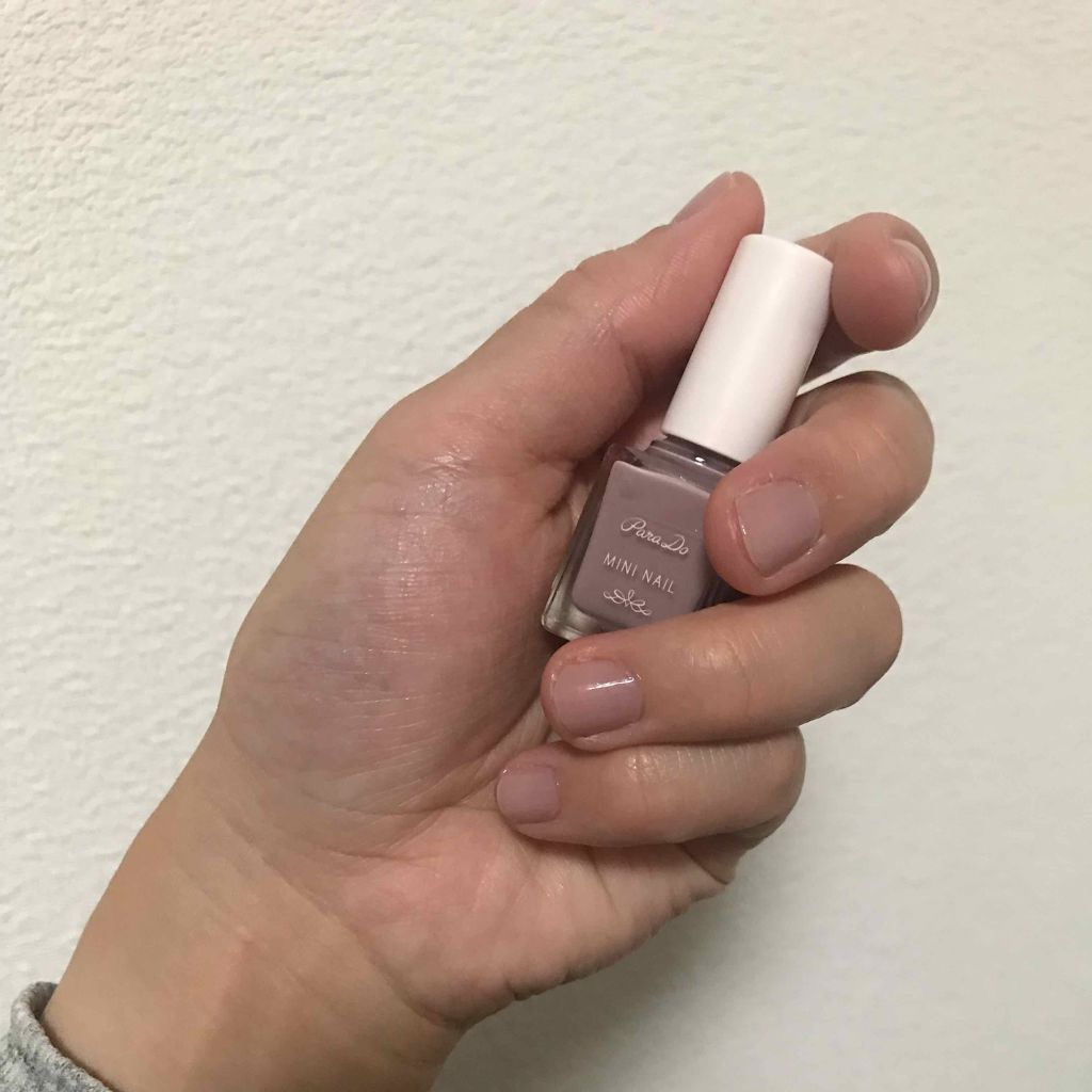 ミニネイル/パラドゥ/マニキュアを使ったクチコミ（1枚目）