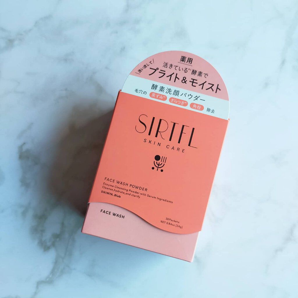 ブライト酵素洗顔パウダー/SIRTFL/洗顔パウダーを使ったクチコミ（1枚目）