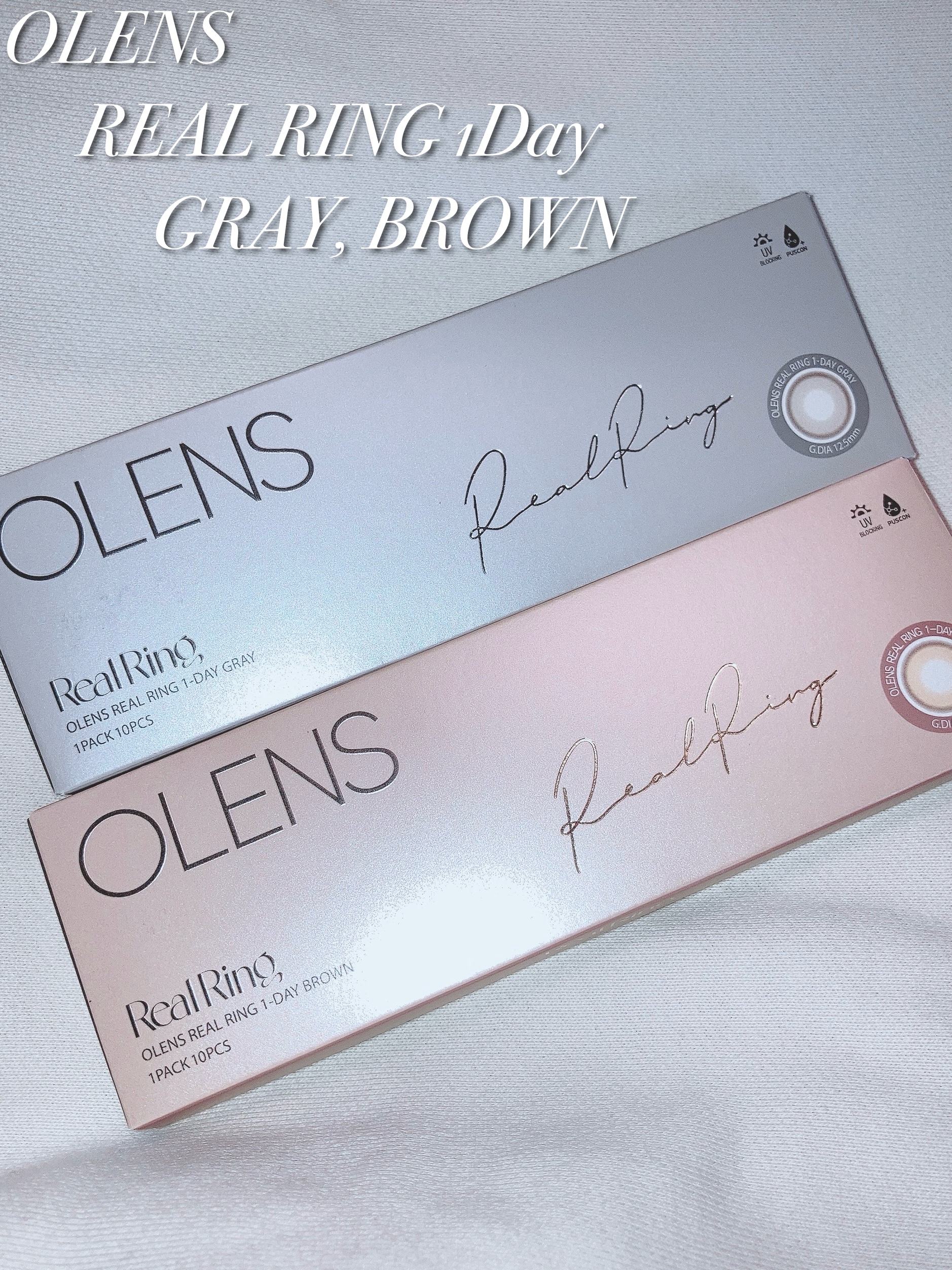 Real Ring 1day/OLENS/ワンデー（１DAY）カラコンを使ったクチコミ（2枚目）