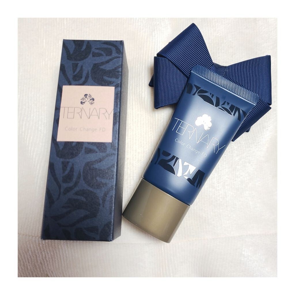 Tカラーチェンジライトタッチファンデーション/TERNARY/リキッドファンデーションを使ったクチコミ（1枚目）