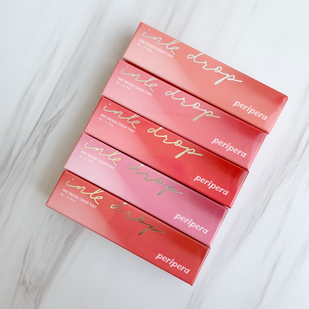 インク ムード ドロップ ティント/PERIPERA/リップグロスを使ったクチコミ(1枚目)