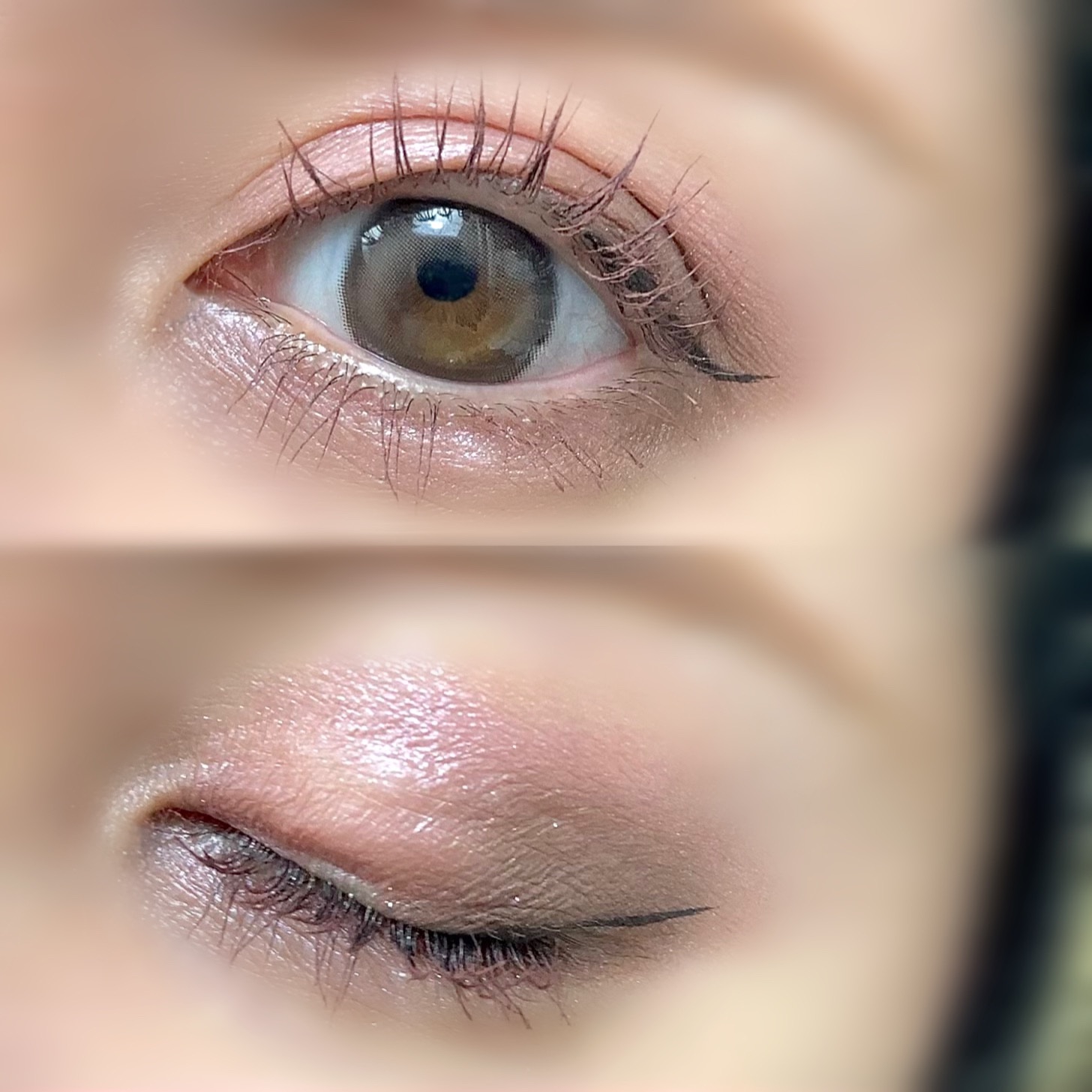 chuuLENS Milk&Tea 1day/chuu LENS/ワンデー（１DAY）カラコンを使ったクチコミ（2枚目）