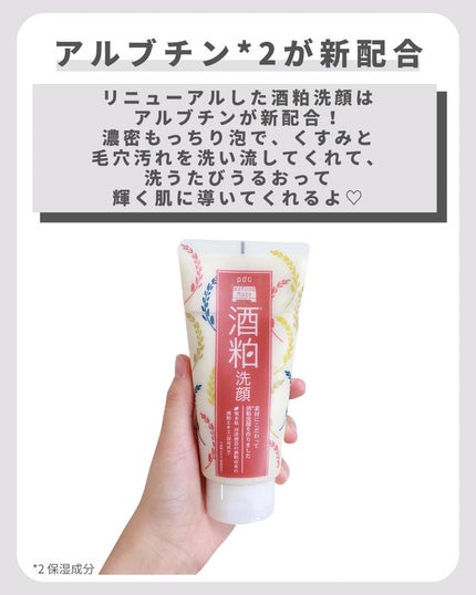 ワフードメイド 酒粕洗顔 N/pdc/洗顔フォームを使ったクチコミ(3枚目)