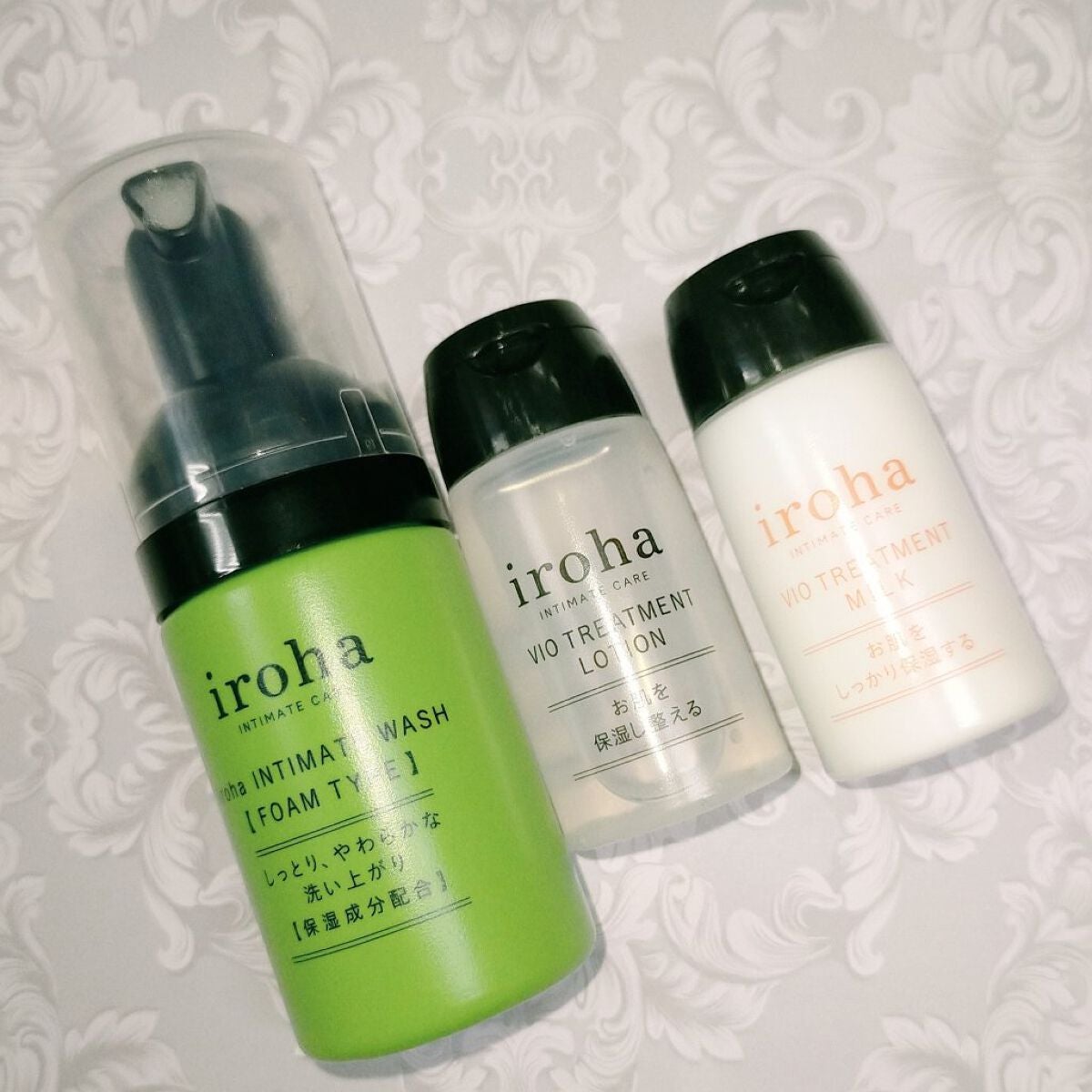 イロハ インティメート ケアトライアル セット/iroha INTIMATE CARE/デリケートゾーンケアを使ったクチコミ(2枚目)