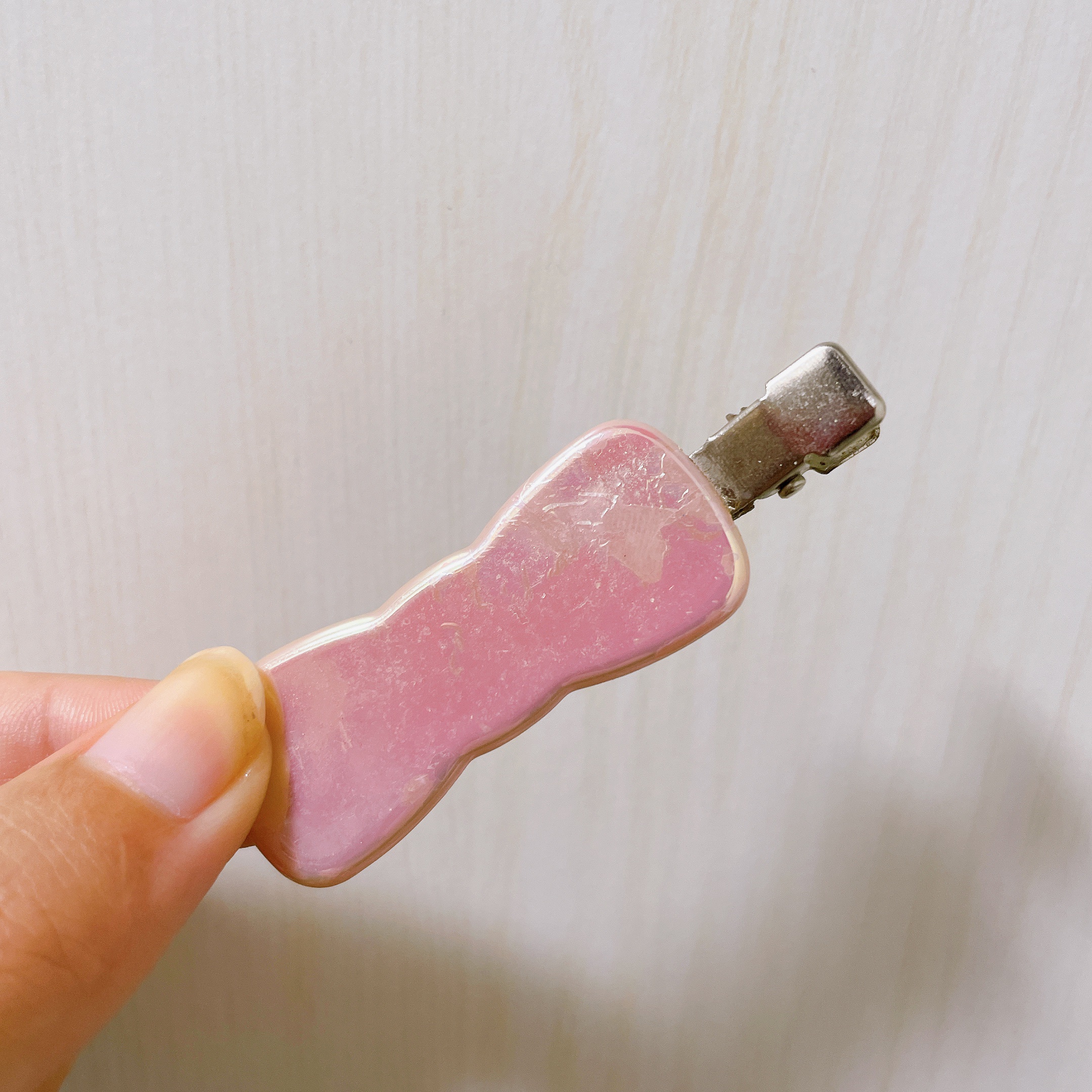 前髪クリップ/DAISO/ヘアアクセサリーを使ったクチコミ（2枚目）