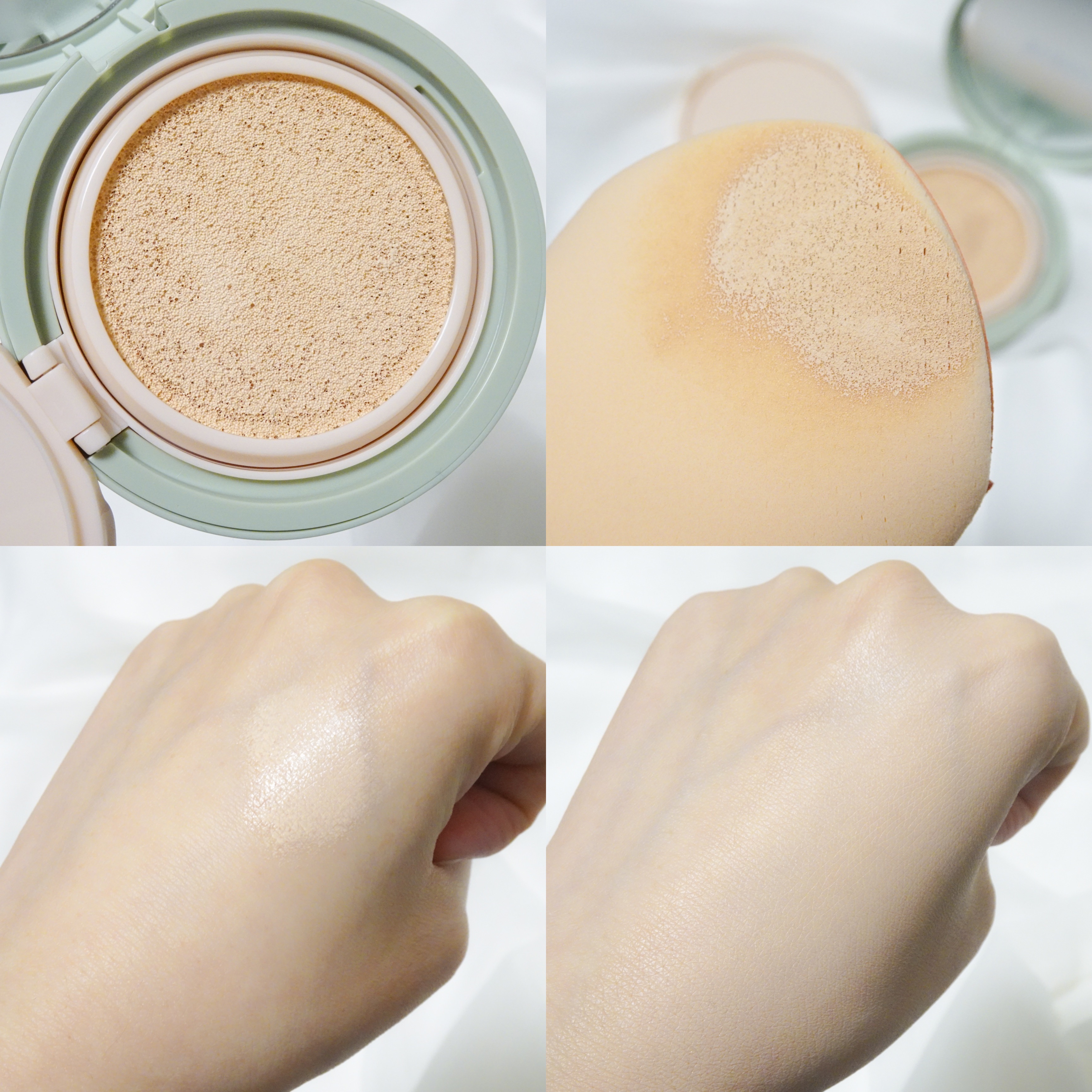 ジヴェルニー 密着カバークッション/GIVERNY/クッションファンデーションを使ったクチコミ（3枚目）