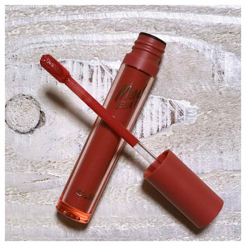 マッド ベルベット ティント/CLIO/口紅を使ったクチコミ(3枚目)