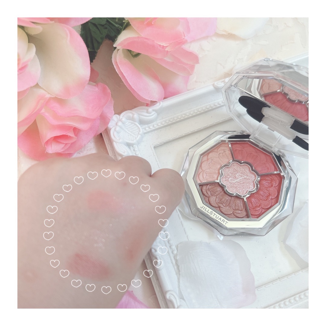 ジルスチュアート ブルームクチュール アイズ　ジュエルドブーケ 05 nerine crystal/JILL STUART/アイシャドウパレットを使ったクチコミ（2枚目）