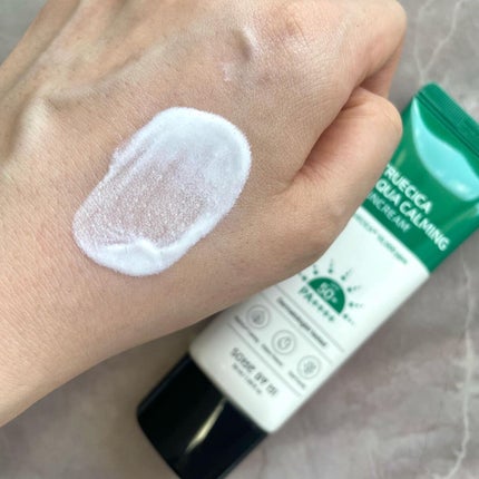 TRUECICA アクアカーミング日焼け止め/SOME BY MI/日焼け止めクリームを使ったクチコミ(3枚目)