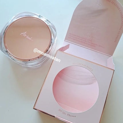 アリウル インクフェザーカバーラスティングクッション/Ariul/クッションファンデーションを使ったクチコミ(2枚目)