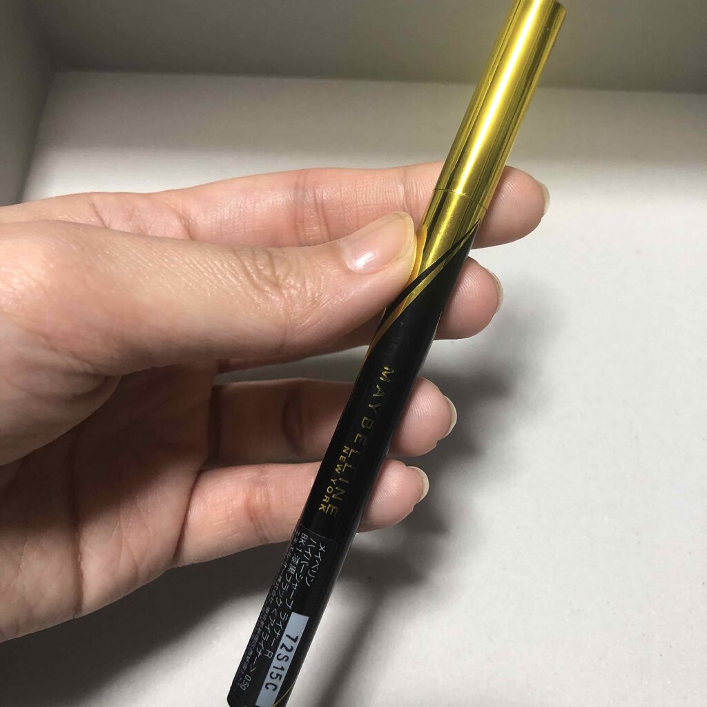 ハイパーシャープ ライナー R/MAYBELLINE NEW YORK/リキッドアイライナーを使ったクチコミ(1枚目)