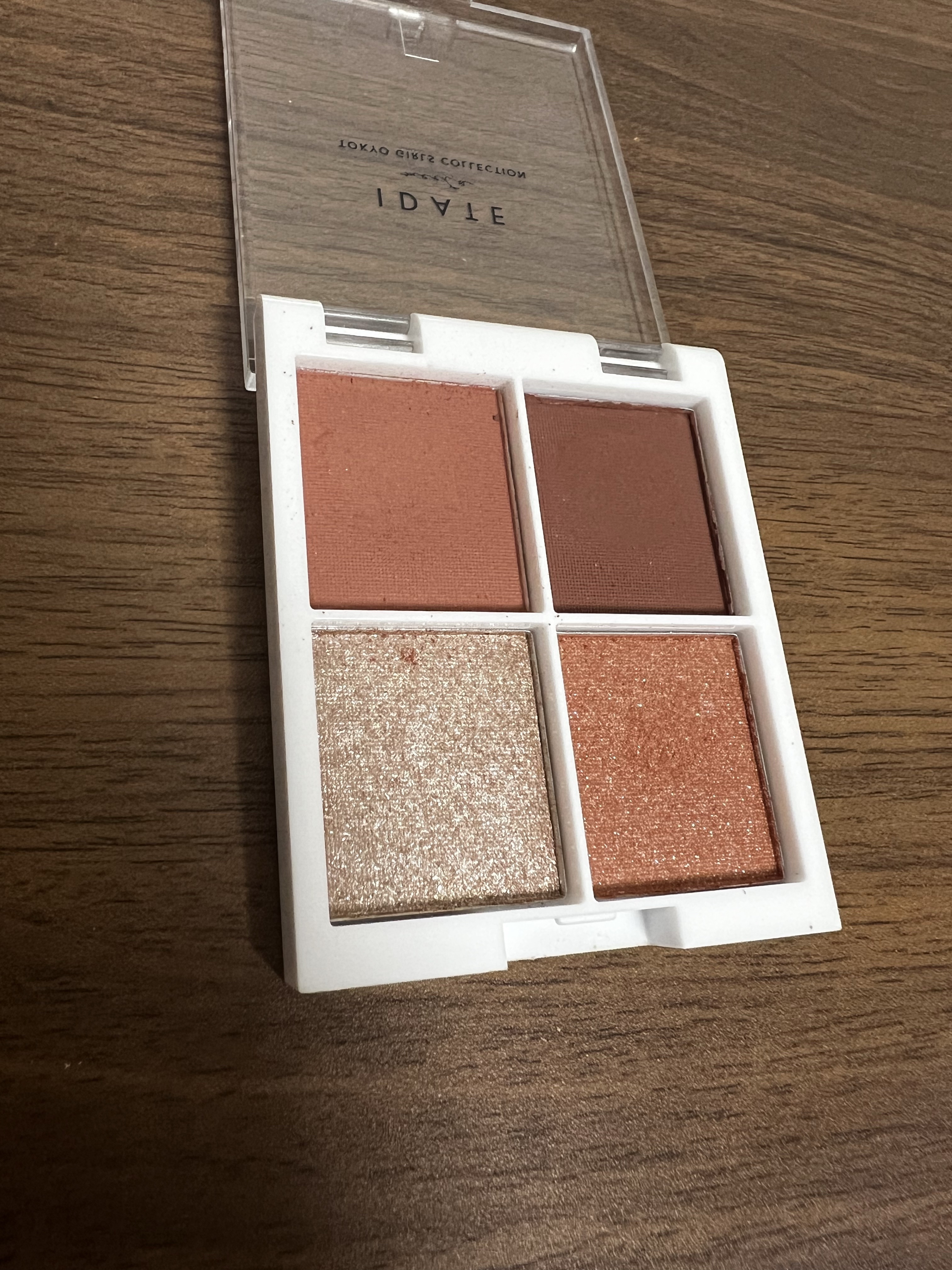 アイデイト アイシャドウパレット 02 テラコッタブラウン/IDATE/アイシャドウパレットを使ったクチコミ（3枚目）