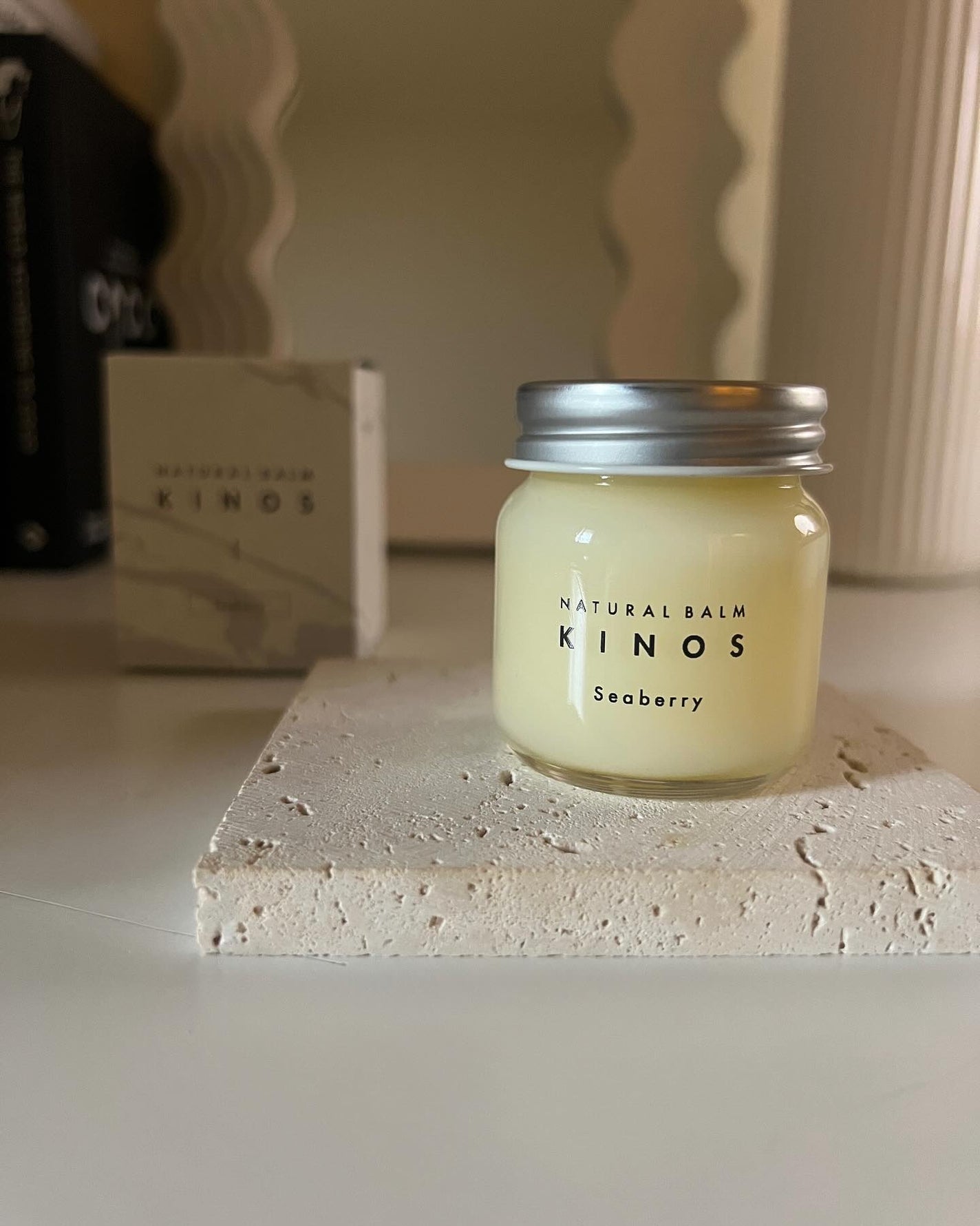 NATURAL BALM シーベリー/KINOS/ヘアバームを使ったクチコミ(5枚目)