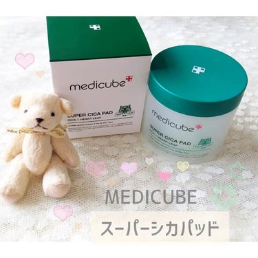 MEDICUBE スーパーシカパッドのクチコミ「𓂃◌𓈒𓐍𓂃◌𓈒𓐍𓂃◌𓈒𓐍𓂃◌𓈒𓐍𓂃◌𓈒
MEDICUBE 
【スーパーシカパッド】
使ってみま.....」（1枚目）