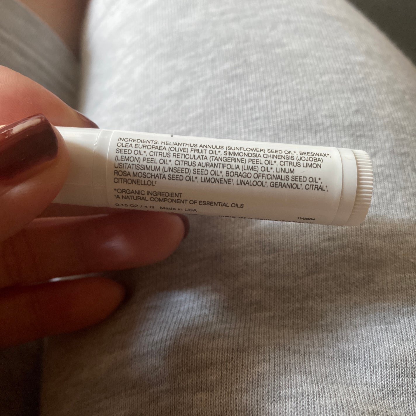 リップカーム オリジナルシトラス/john masters organics/リップクリームを使ったクチコミ(2枚目)