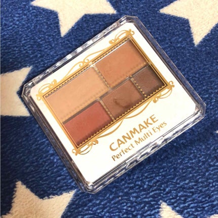 パーフェクトマルチアイズ/キャンメイク/アイシャドウパレットを使ったクチコミ(1枚目)