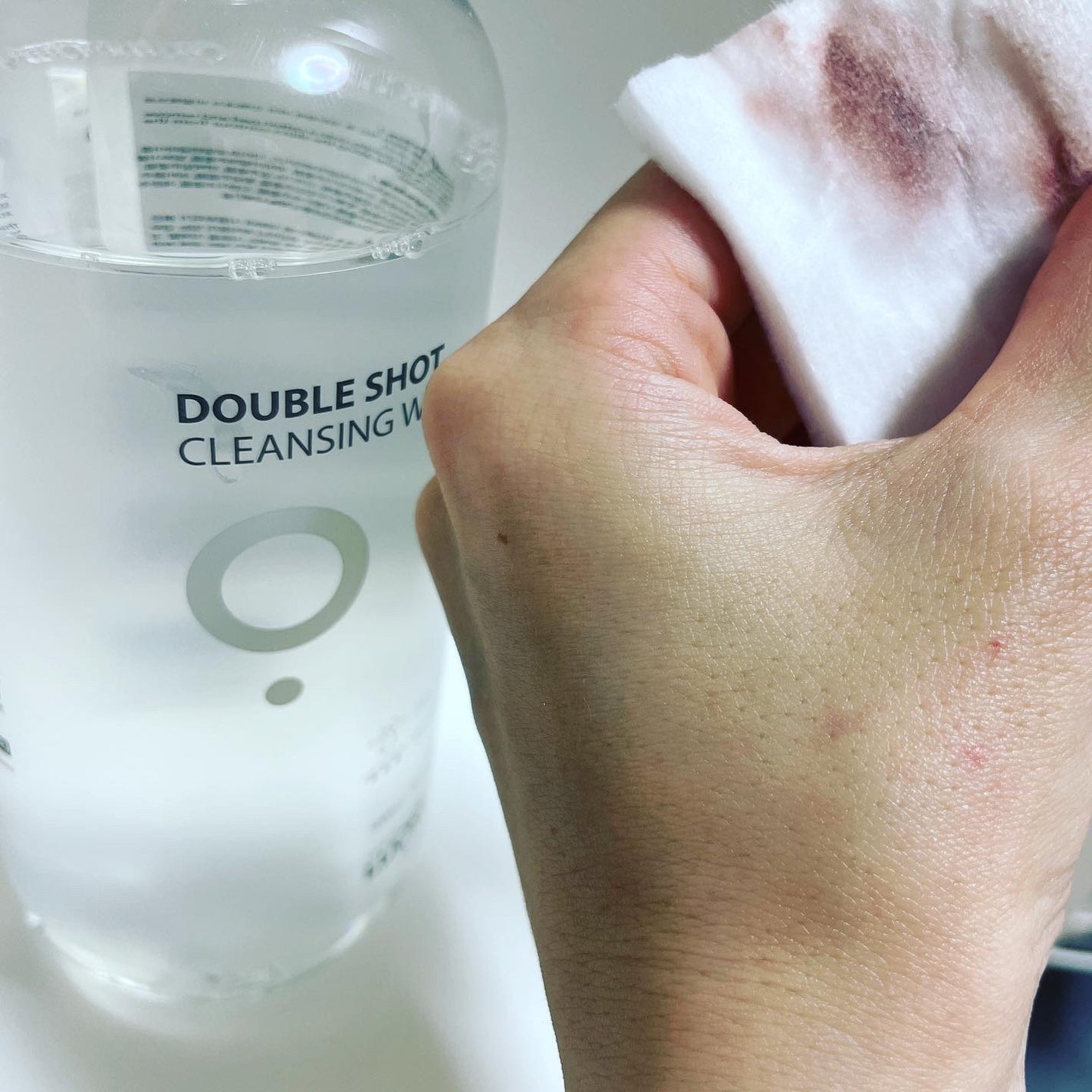 ダブルショットクレンジングウォーター/LUOKI/クレンジングウォーターを使ったクチコミ(4枚目)