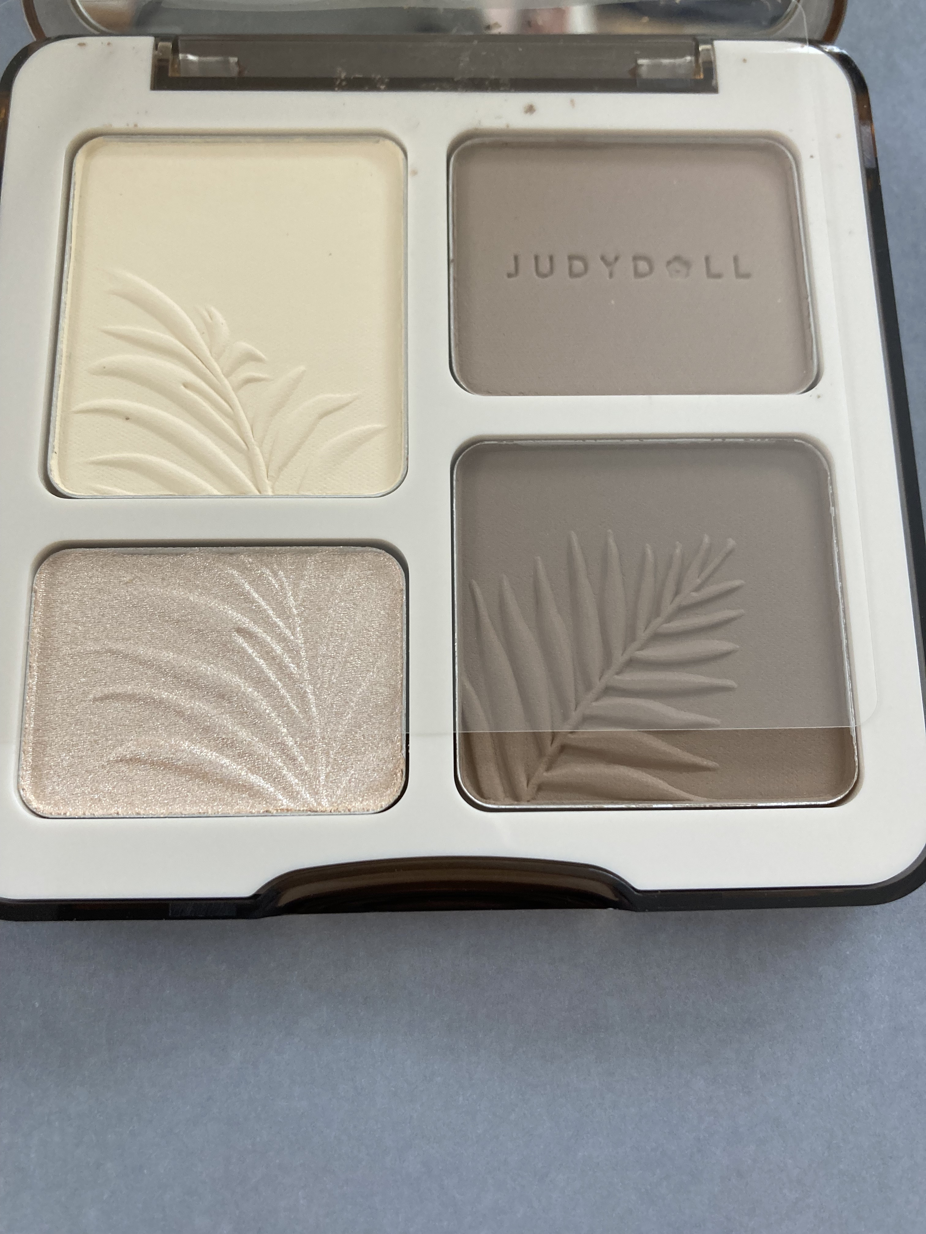 JUDYDOLL メリハリマスターパレット/JUDYDOLL/パウダーハイライトを使ったクチコミ（3枚目）