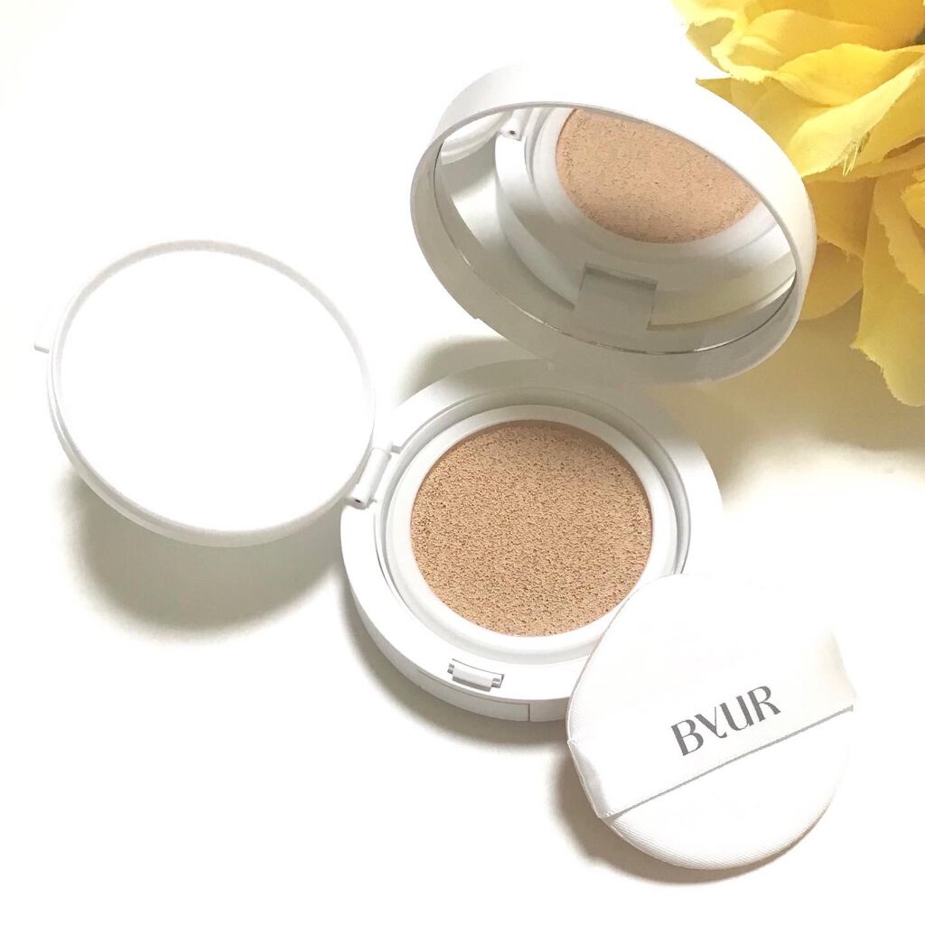 セラムフィット フルカバー グロークッション/ByUR/クッションファンデーションを使ったクチコミ(2枚目)