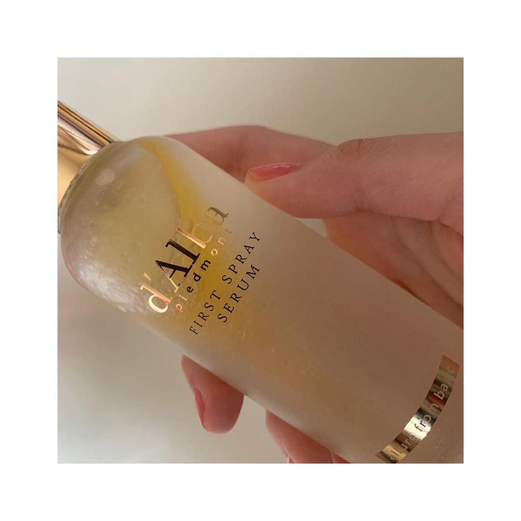 ダルバ ホワイトトリュフファーストスプレーセラム/ダルバ/ミスト状化粧水を使ったクチコミ（1枚目）