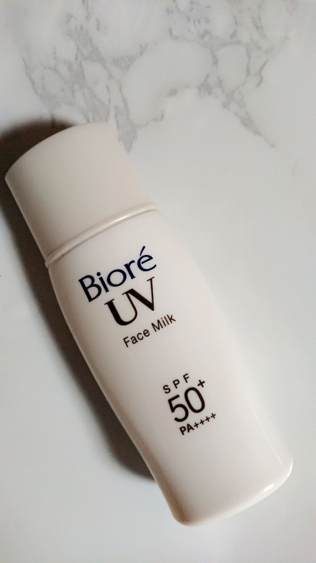 ビオレUV さらさらフェイスミルク SPF50+/ビオレ/日焼け止めミルクを使ったクチコミ（1枚目）