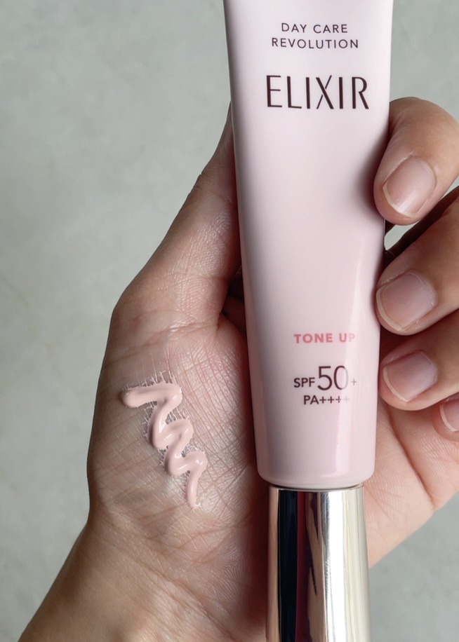 エリクシール　デーケアレボリューション　トーンアップ　SP+　aa/エリクシール/化粧下地を使ったクチコミ（3枚目）