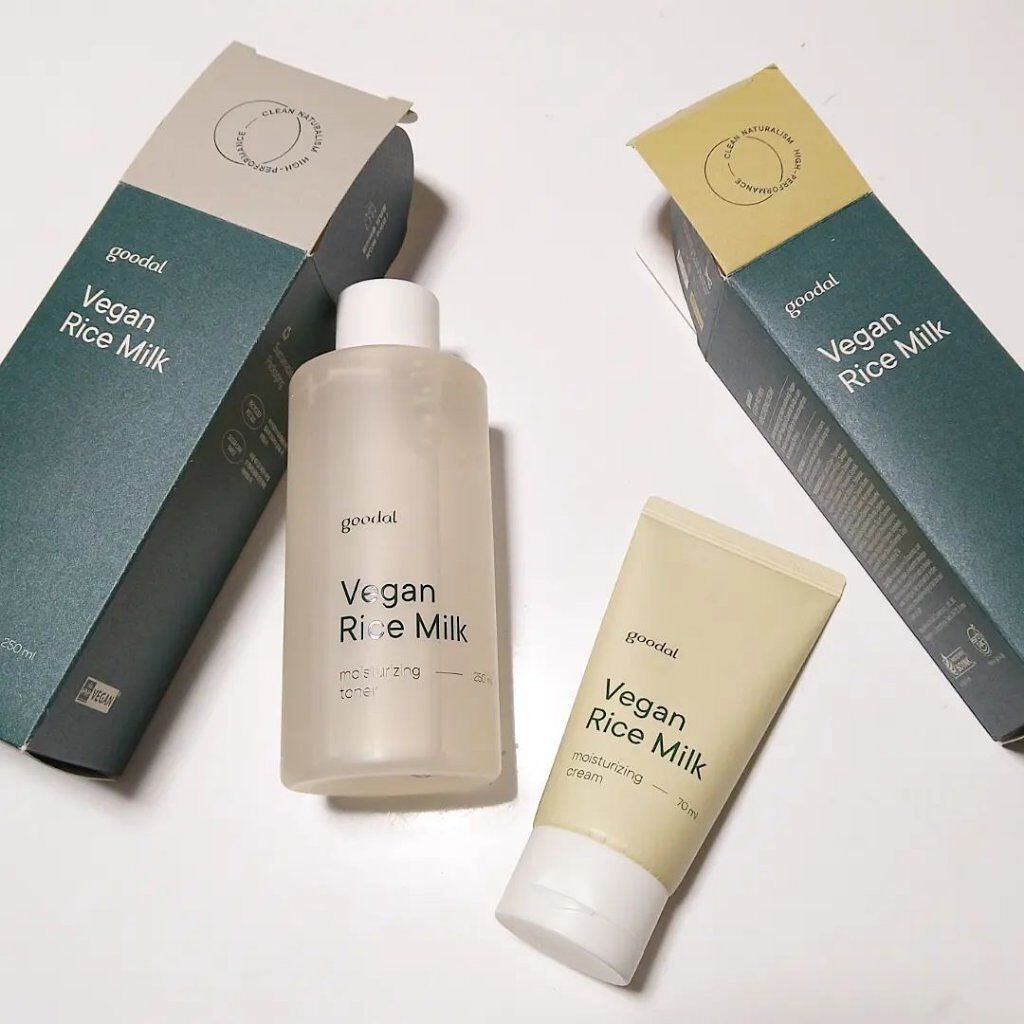ヴィーガンライスミルク保湿トナー/goodal/化粧水を使ったクチコミ(1枚目)
