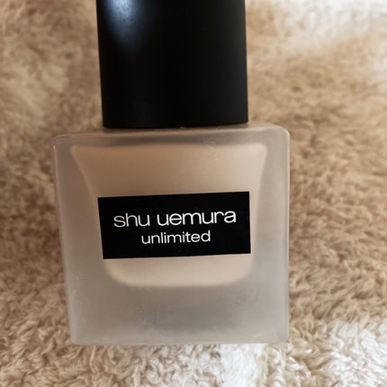 (旧)アンリミテッド ラスティング フルイド/shu uemura/リキッドファンデーションを使ったクチコミ(1枚目)