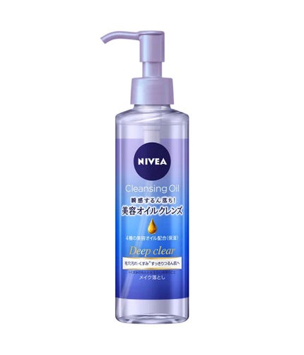 クレンジング・メイク落とし blue ニベア クレンジングオイル ディープクリア | 本体 195ml ニベア