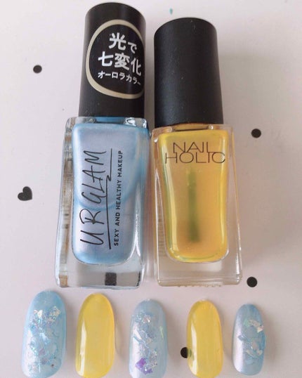 ホログラム/セリア/ネイルチップ・パーツを使ったクチコミ(2枚目)