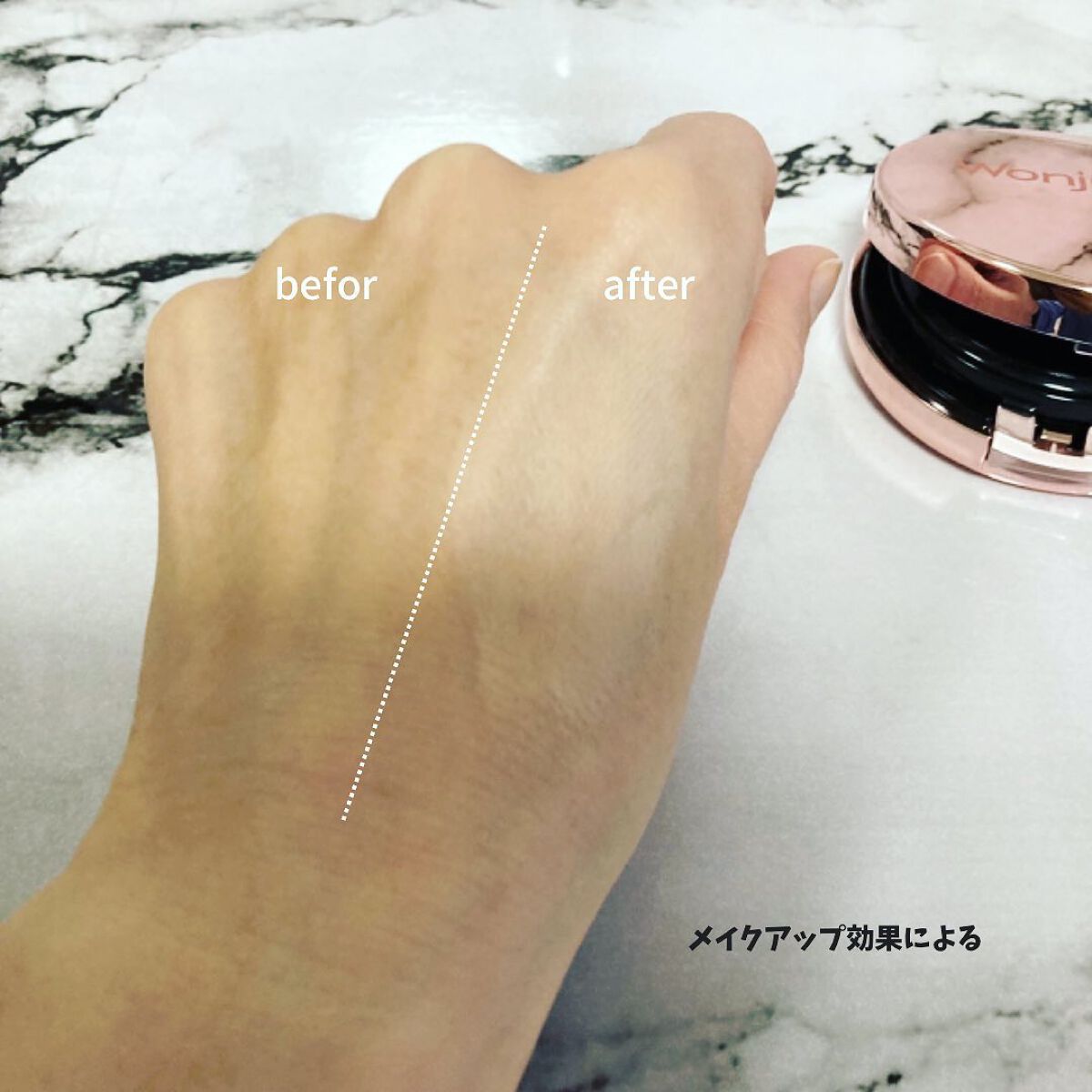 ウォンジョンヨ フィッティングクッション グロウ/Wonjungyo/クッションファンデーションを使ったクチコミ(6枚目)