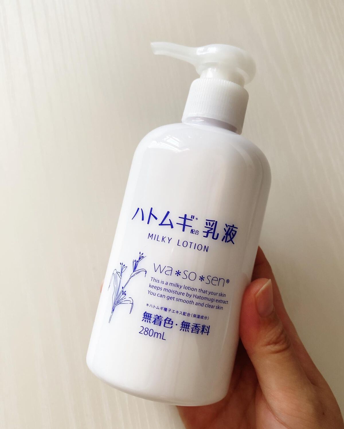 wa*so*sen ハトムギ乳液のクチコミ「＊＊＊
【wa＊so＊sen　ハトムギ乳液】
.
9種類の保湿成分(3種類のヒアルロン酸、3種.....」（1枚目）