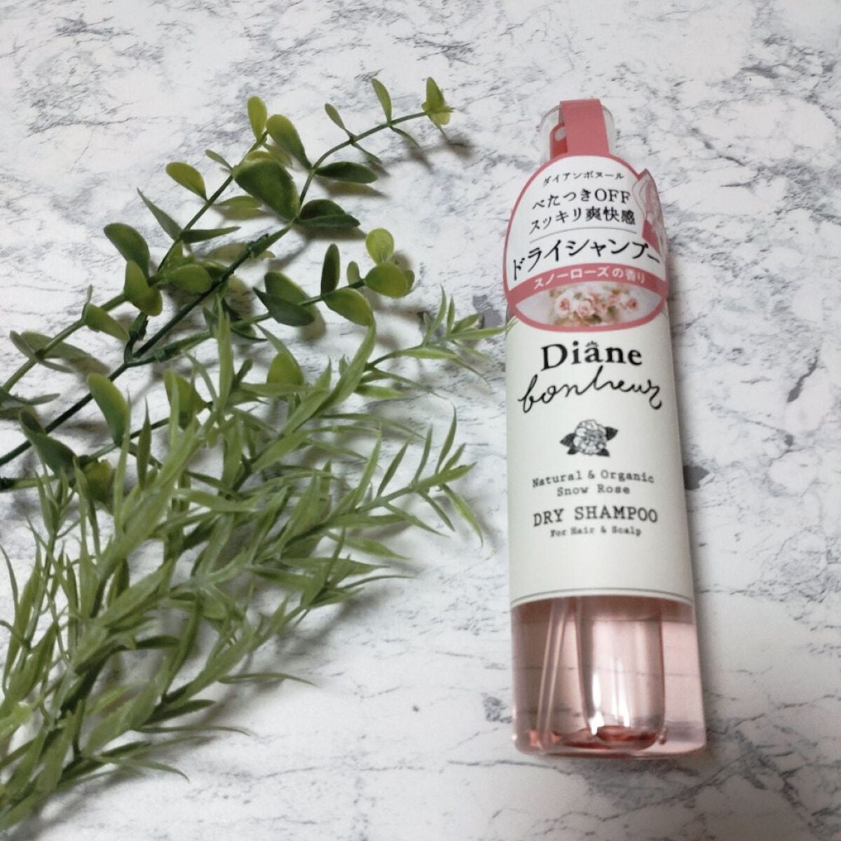 ダイアンボヌール ドライシャンプー スノーローズ/ダイアン/ドライシャンプーを使ったクチコミ(1枚目)