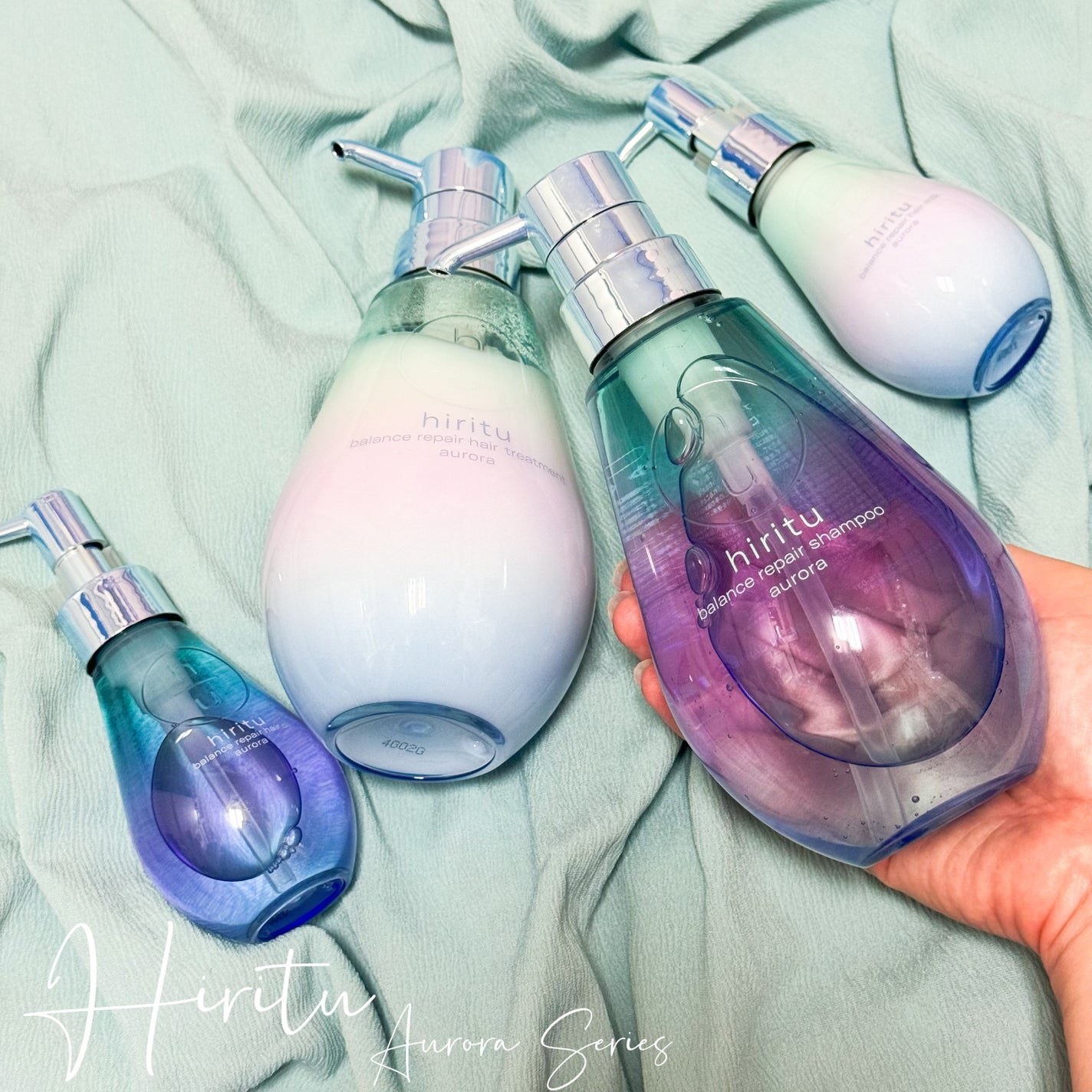 ヒリツ バランスリペアシャンプー/ヘアトリートメント オーロラ/hiritu/市販シャンプーを使ったクチコミ(2枚目)