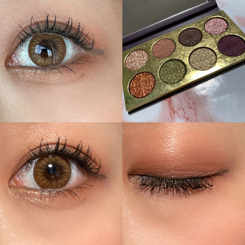 M・A・C アイシャドウ × 8 テンプティング フェイトのクチコミ「M・A・C
アイシャドウ × 8 フィースト ユア アイズ

今日は上の段の左から3色とカーキ.....」（3枚目）