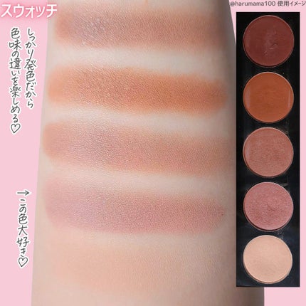 BECCA ombrerouge eye palette/BECCA/アイシャドウパレットを使ったクチコミ(3枚目)