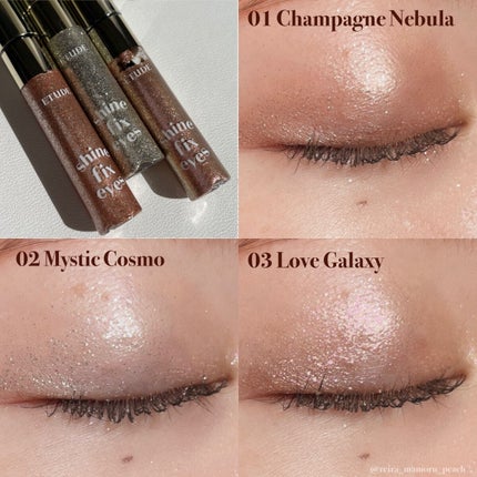 シャインフィックス アイズグリッター/ETUDE/グリッターを使ったクチコミ(6枚目)