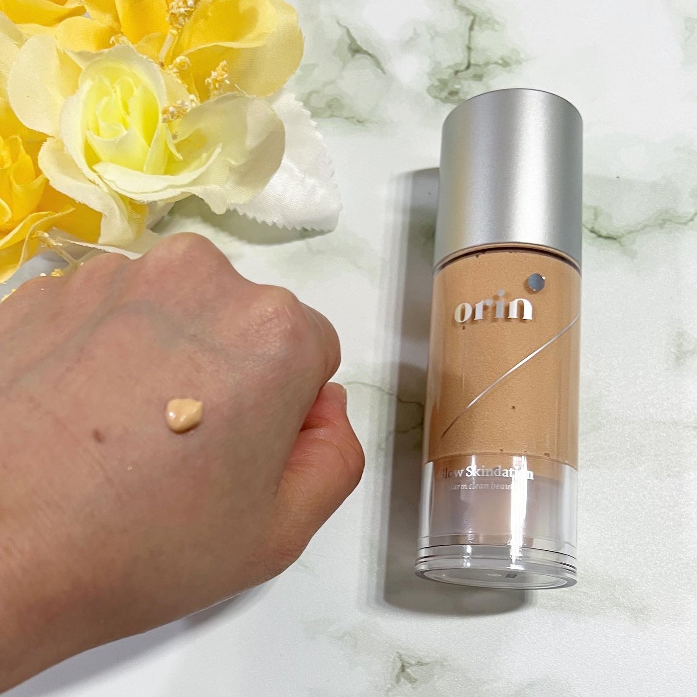 グロウスキンデーション/orin/化粧下地を使ったクチコミ(3枚目)