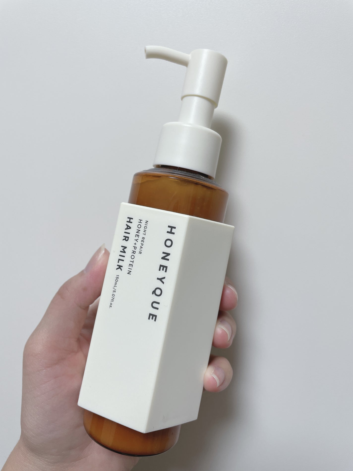 ナイトリペア 2WAY ヘアミルク モイスト/ハニーク/ヘアミルクを使ったクチコミ(2枚目)