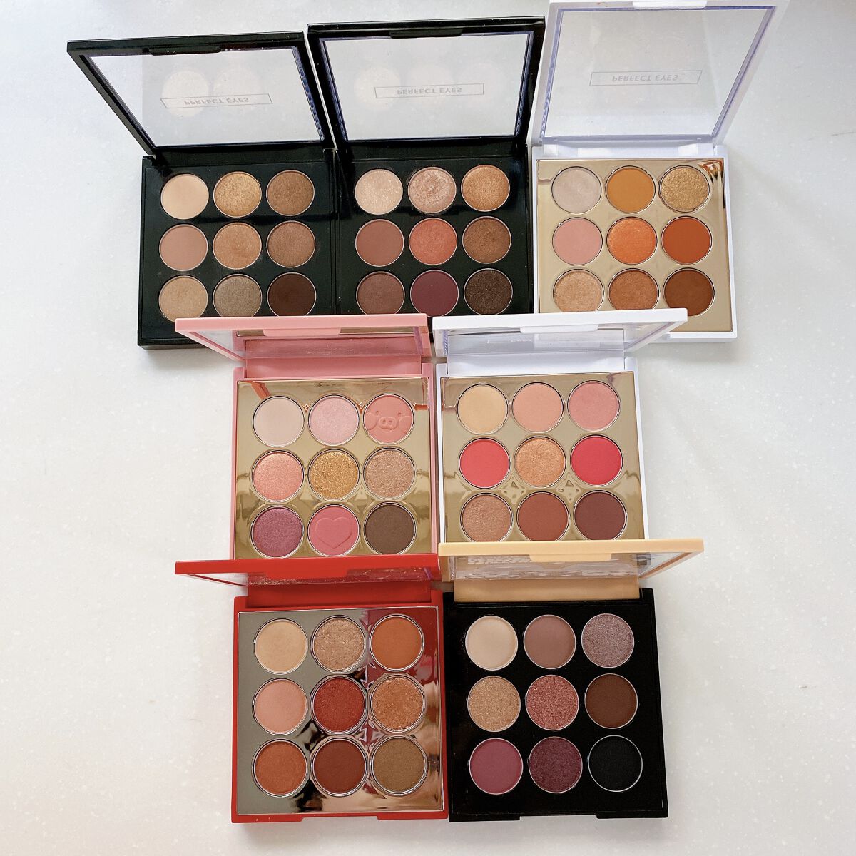 パーフェクトアイズアイシャドウ 01ブラウンムード/TONYMOLY/アイシャドウパレットを使ったクチコミ（2枚目）