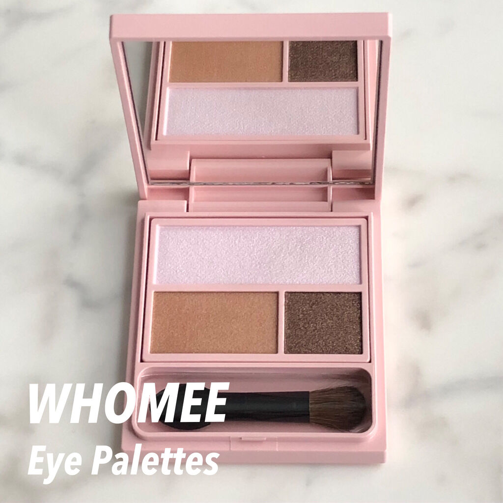 フーミー アイシャドウパレット center pink/WHOMEE/アイシャドウパレットを使ったクチコミ（1枚目）