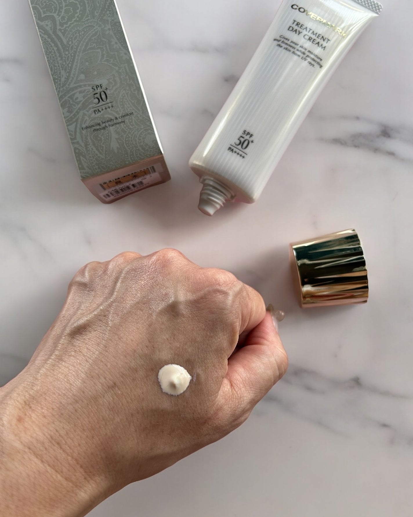 momojuicy on LIPS 「#PR#カバーマークカバーマークトリートメントデイクリーム8..」(2枚目)