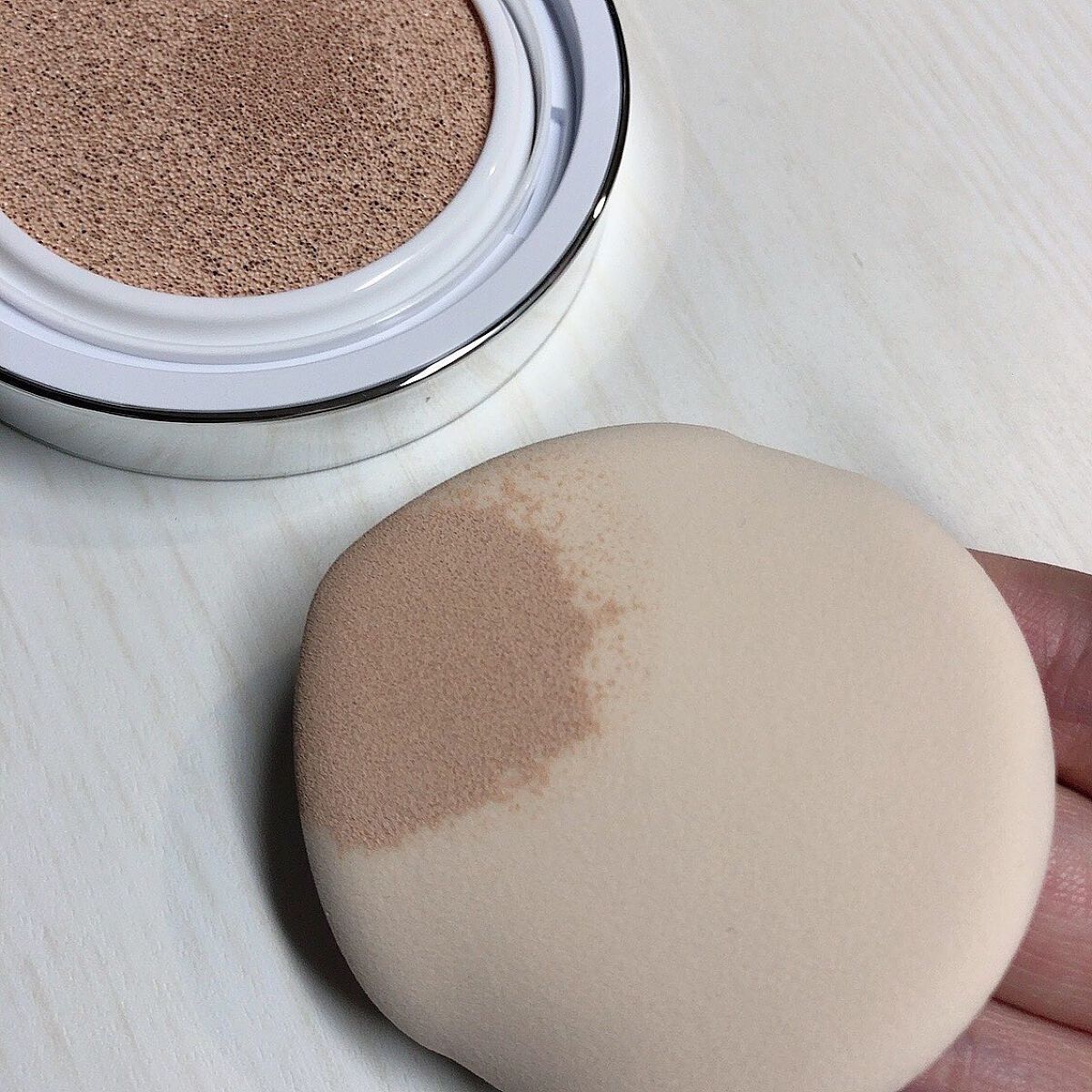 スリムフィット エバーラスティング クッション/Dear.A/クッションファンデーションを使ったクチコミ(3枚目)