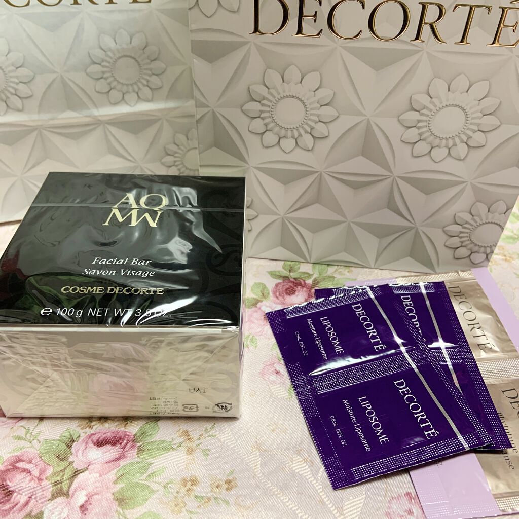 DECORTÉ AQ MW フェイシャル バーのクチコミ「COSME DECORTE
AQ MW フェイシャル バー
✼••┈┈••✼••┈┈••✼••.....」（1枚目）