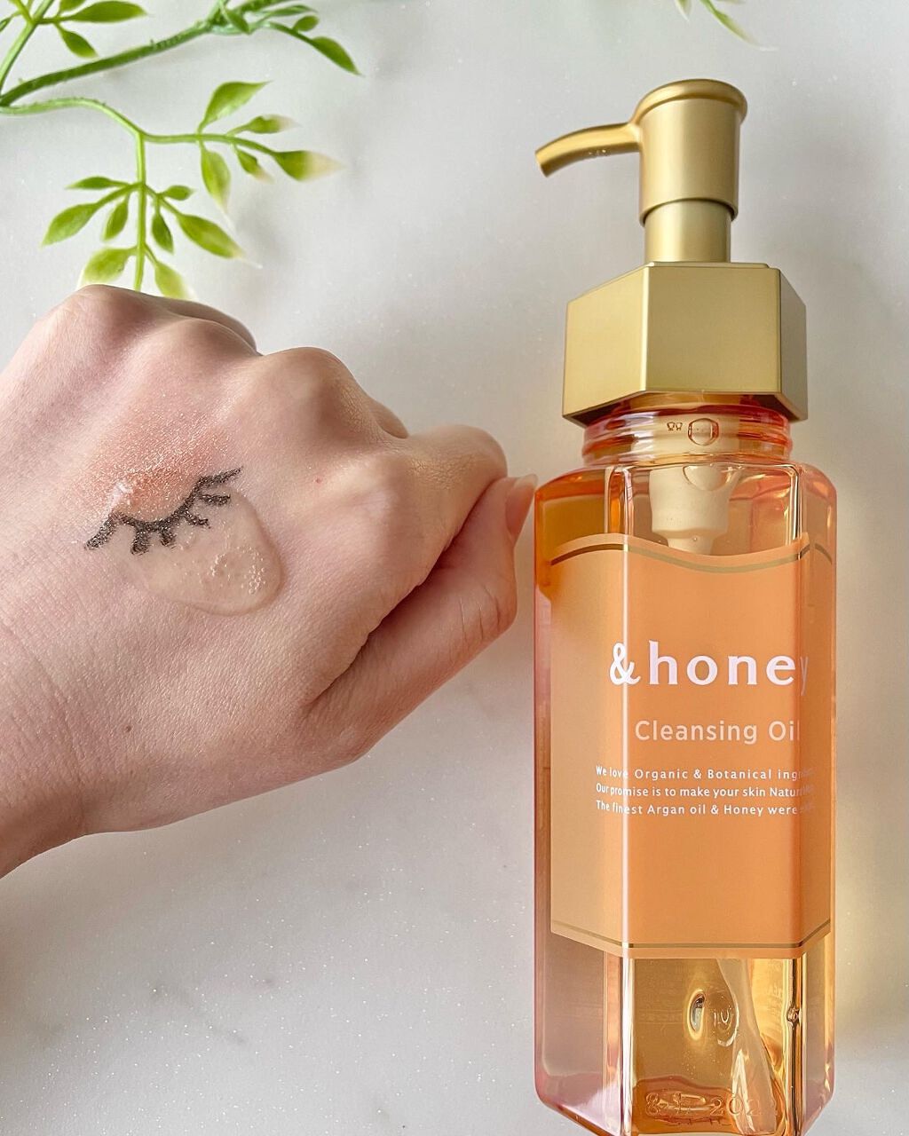 アンドハニー クレンジングオイル/&honey/オイルクレンジングを使ったクチコミ（3枚目）