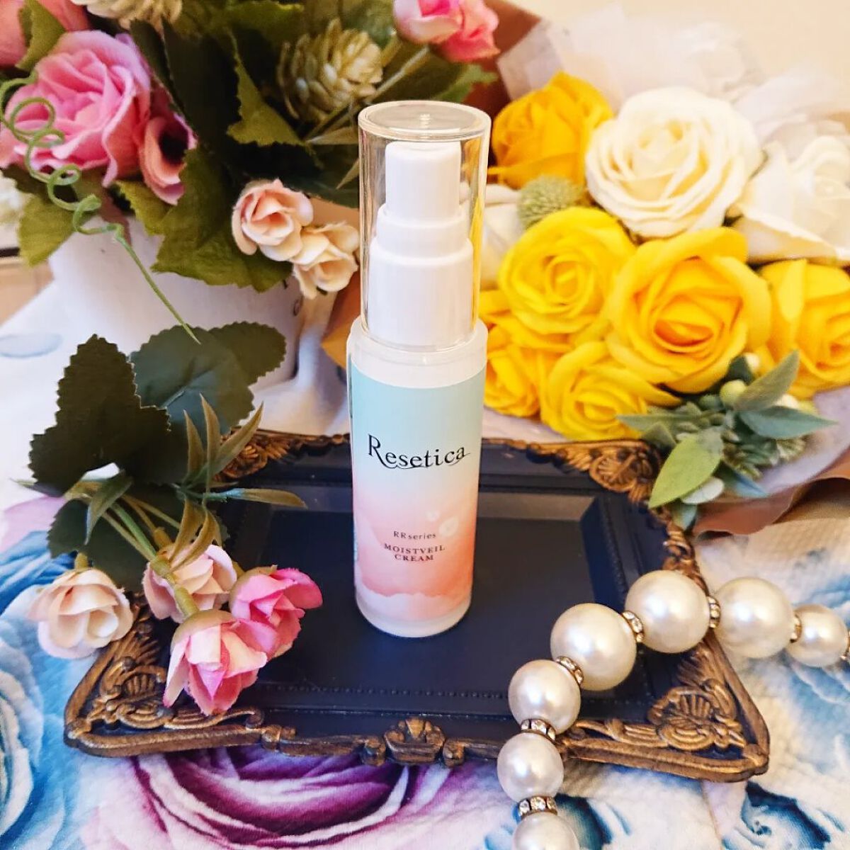 RR モイストベールクリーム/Resetica(リセチカ)/乳液を使ったクチコミ（2枚目）