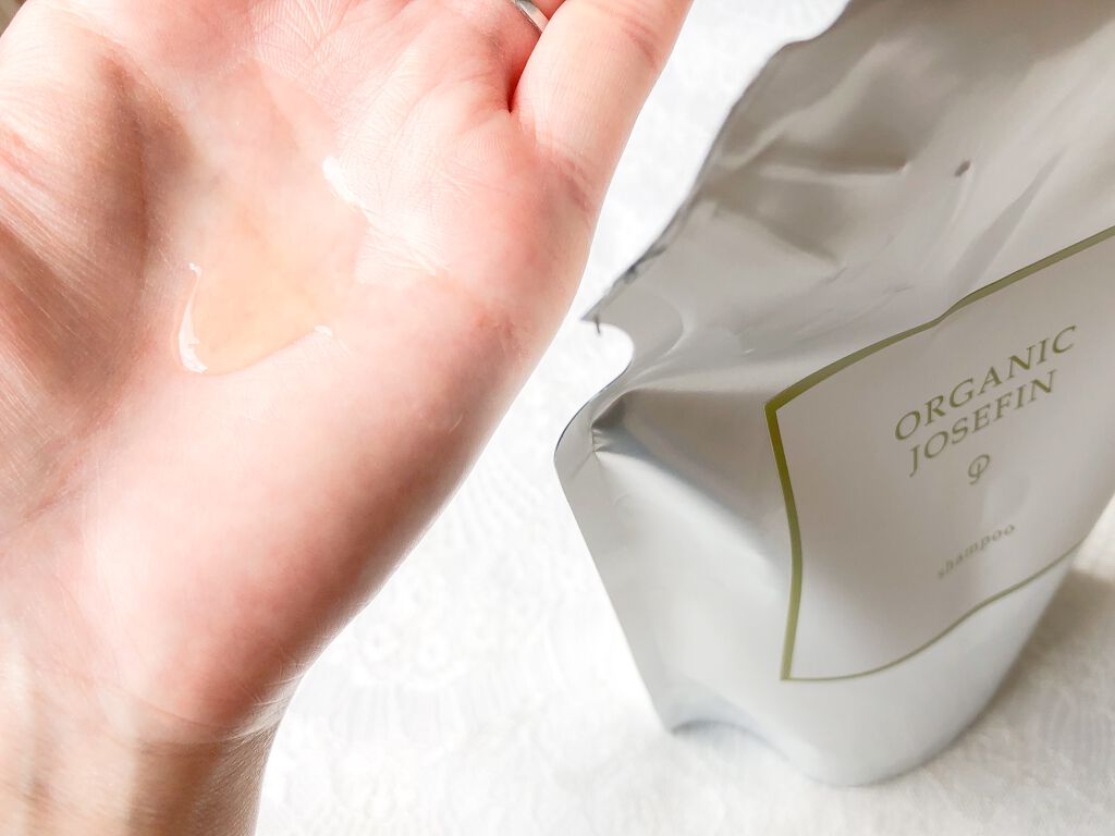 オーガニックジョセフィン シャンプー／トリートメント シャンプー詰め替え用 400ml/ORGANIC JOSEFIN/市販シャンプーを使ったクチコミ（2枚目）