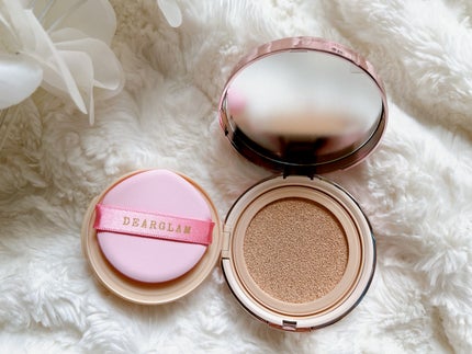 グローアンプルクッションファンデーション 21号 ライトベージュ/dearglam/クッションファンデーションの画像