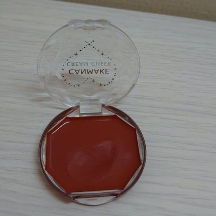 クリームチーク 17 キャラメルラテ/キャンメイク/ジェル・クリームチークを使ったクチコミ(1枚目)